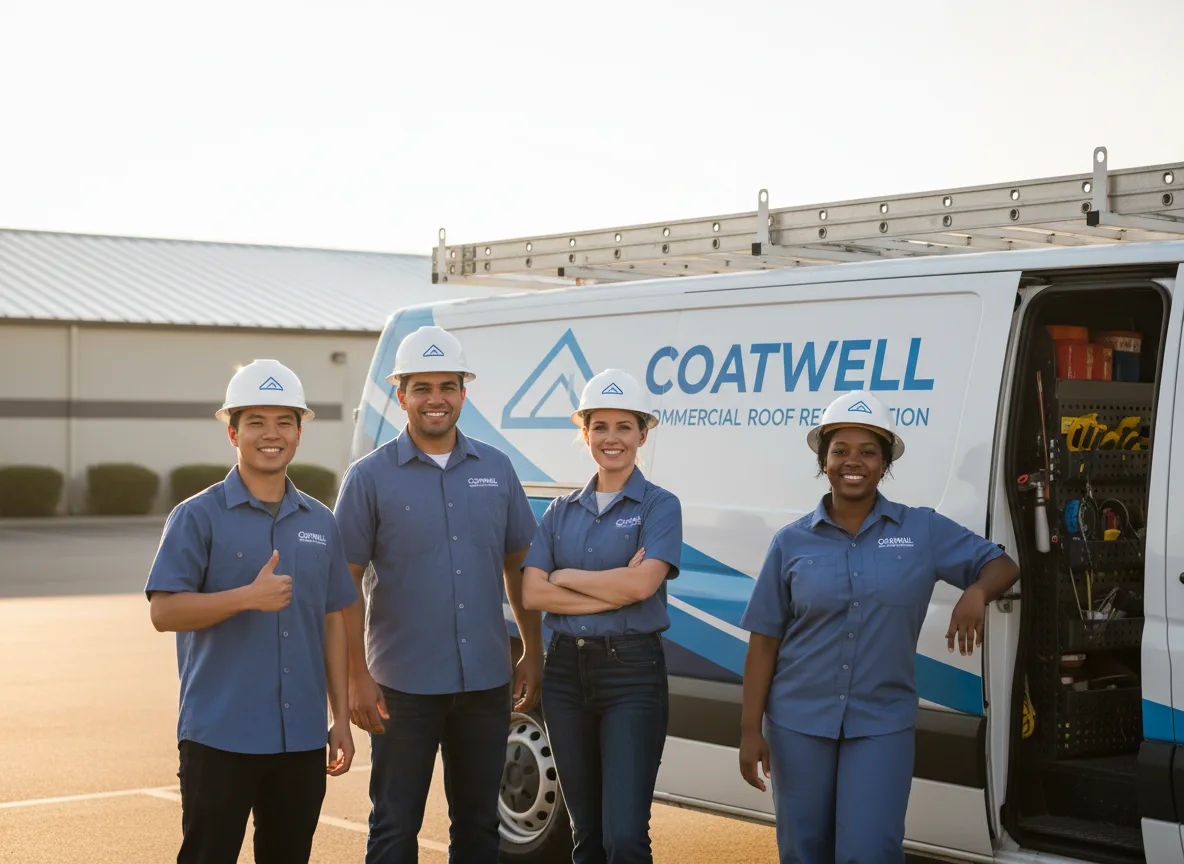 Commercial roof coating company in Ceresco, NE